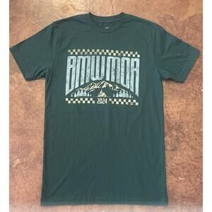 BMW MOA 2024 Rally T-Shirt | Piston Driven LLC | Forest Green - Size Small